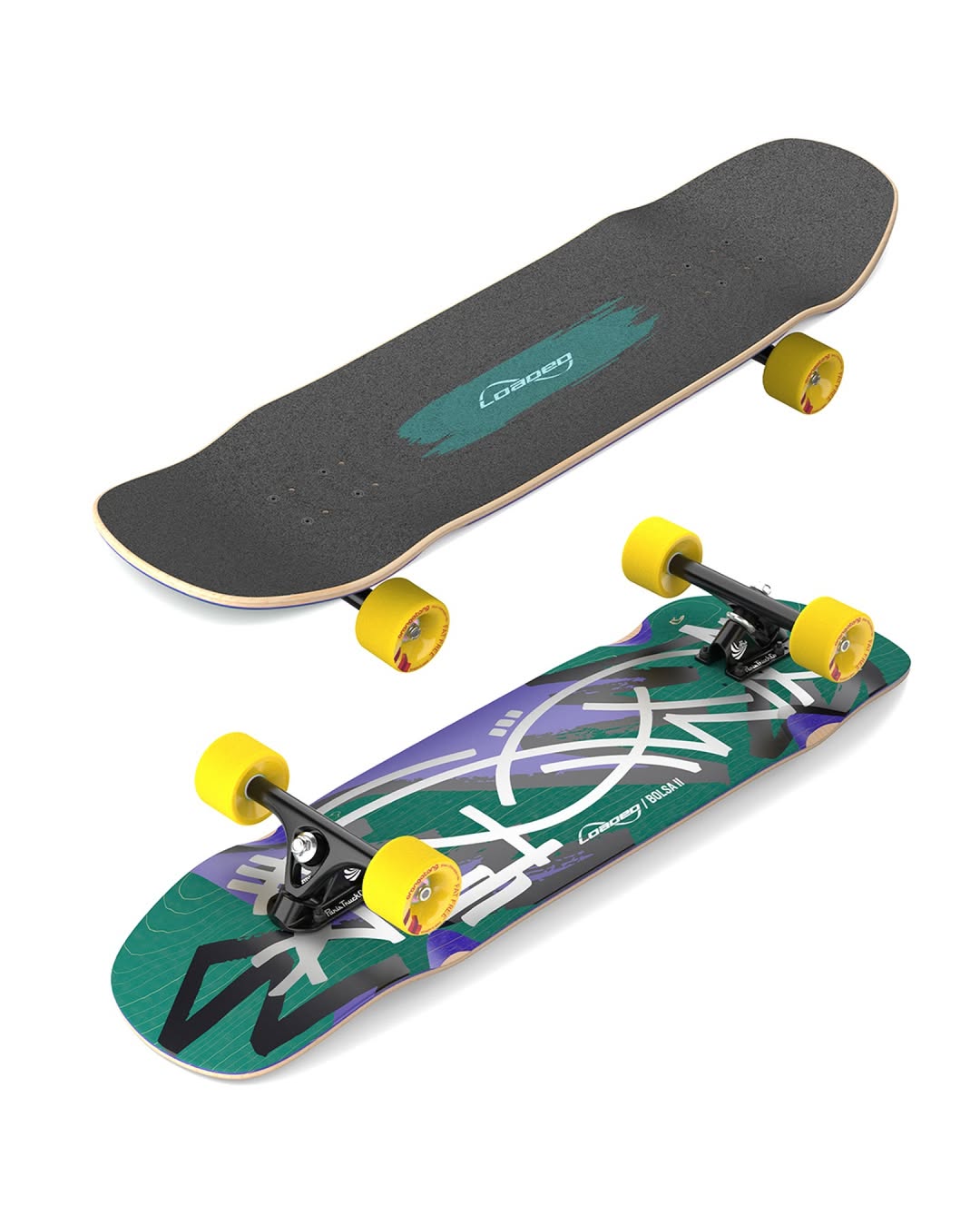 Loaded Bolsa II Jazz — Longboard Complet 34" | Paris V3 165mm + Fat Free 65mm